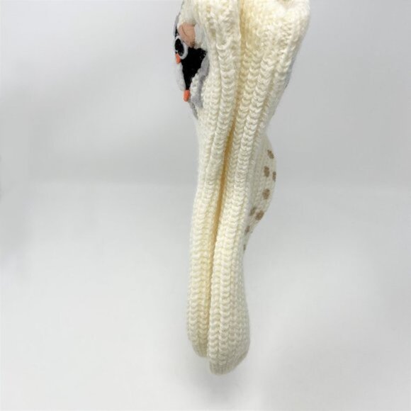 Socks Penguin Skiing Knitted Size M/L NWOT - Picture 9 of 9